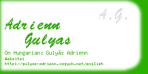 adrienn gulyas business card